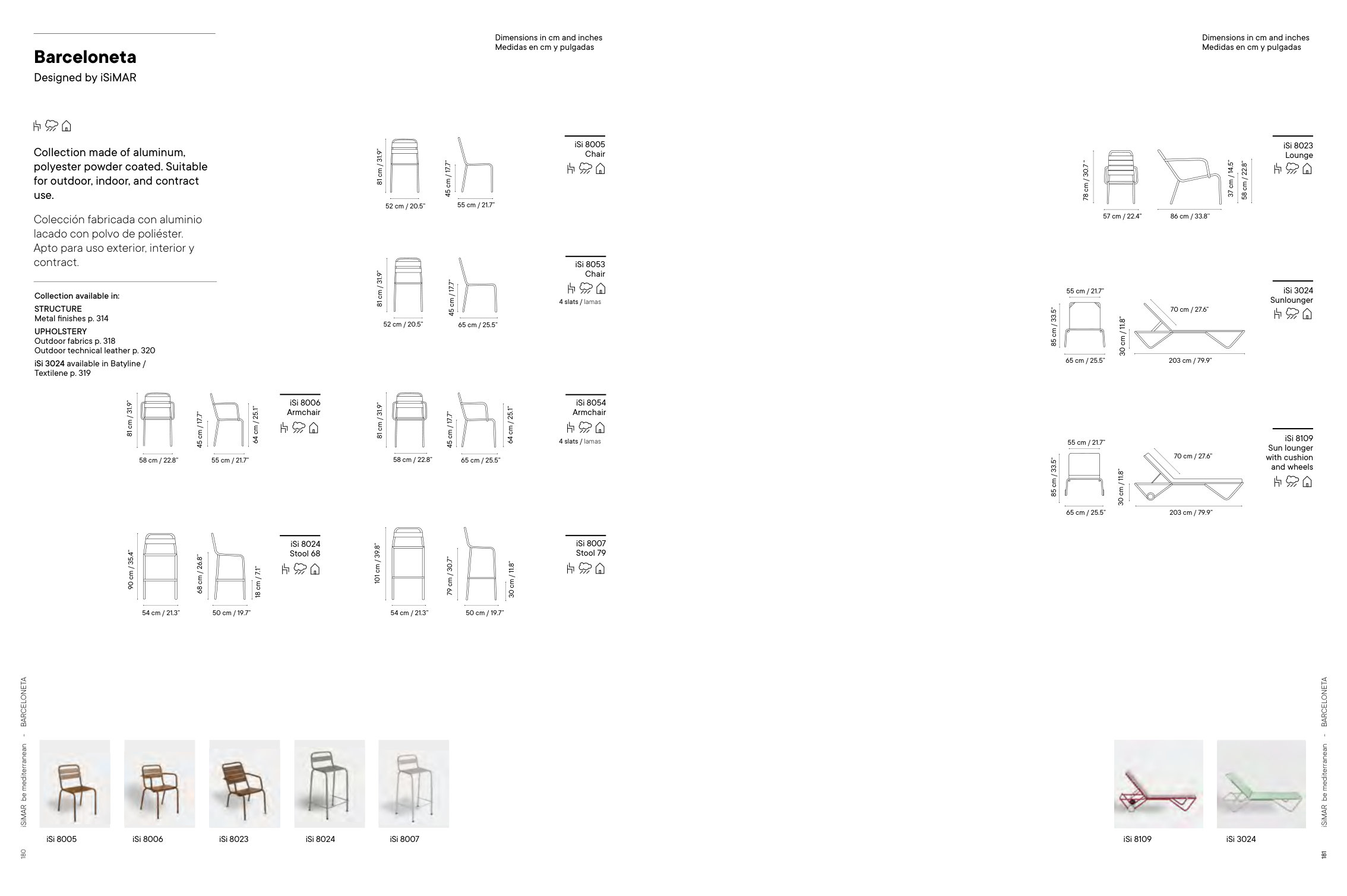 Sunlounger — as printed in iSiMAR — Catalogue 2026
